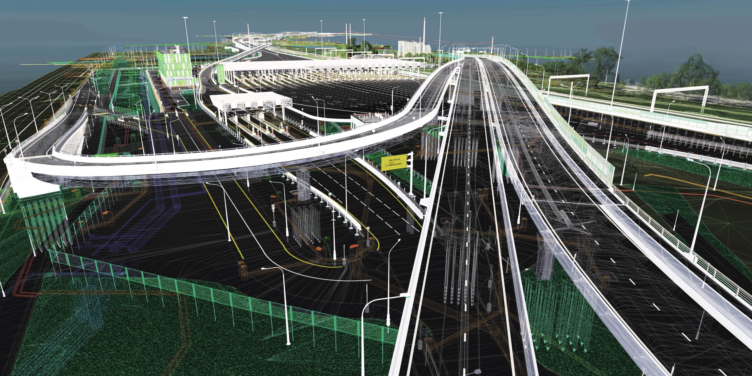 Secteurs d'activité en ingénierie - ELLIPSE GARD Modélisation 3D d’une infrastructure routière